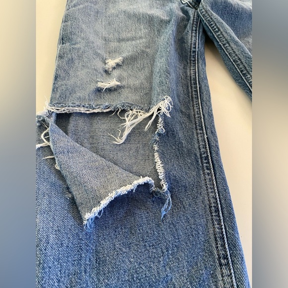 Agolde The 90’s Pinch Waist jeans cropped size 24 - Picture 5 of 6